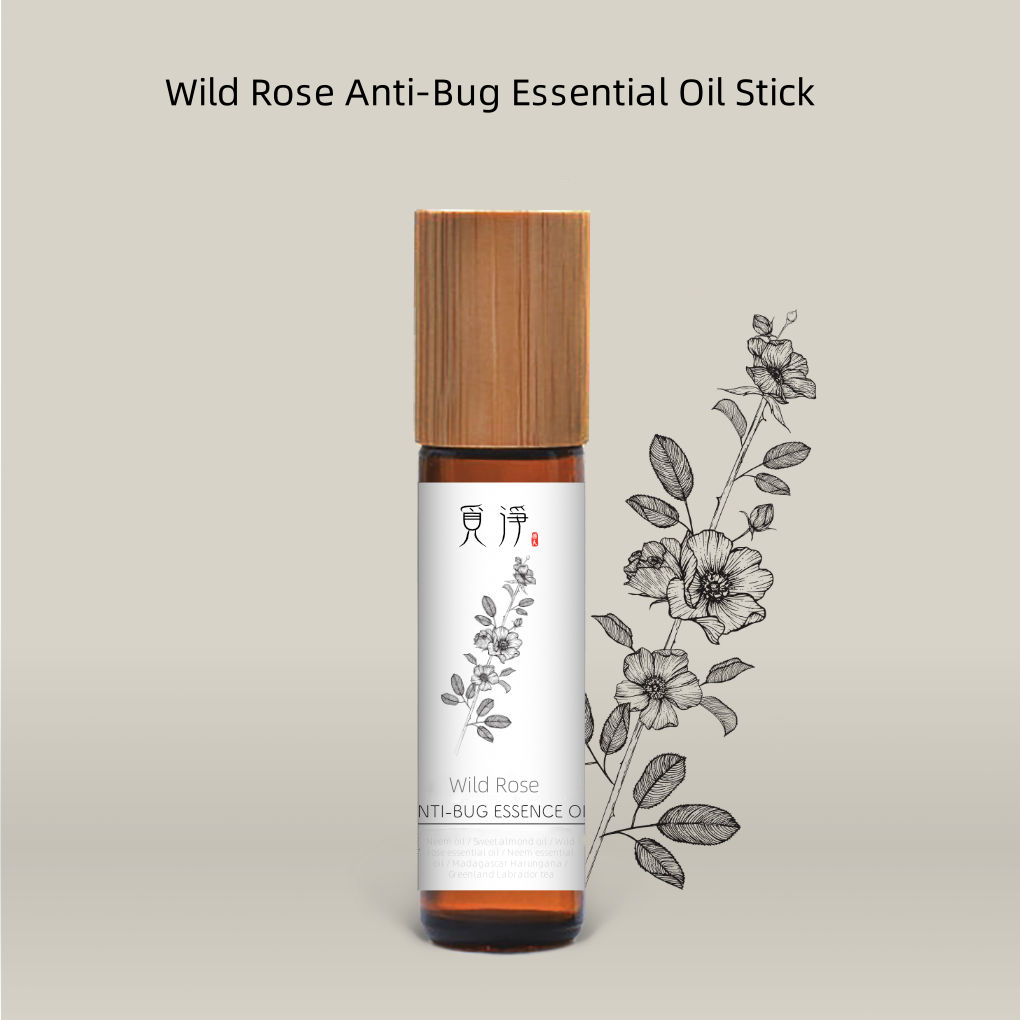 Wild Rose Anti-Bug Essential Oil Stick